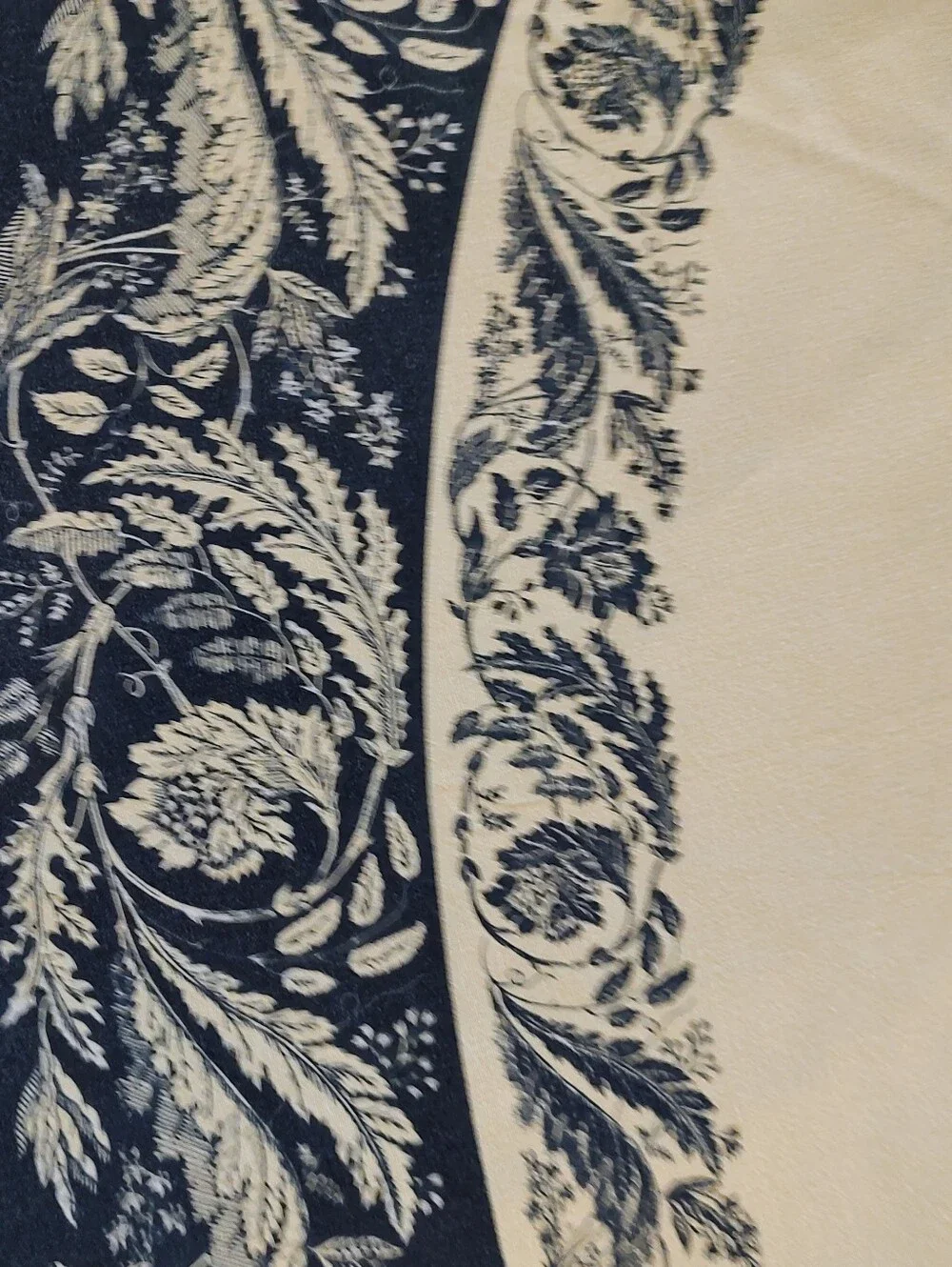Vintage French Provincial 100% Heavy Cotton 68